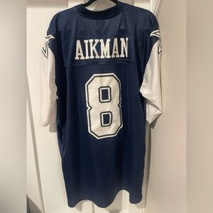 Dallas Cowboys Vintage Aikman 8 NFL Jersey